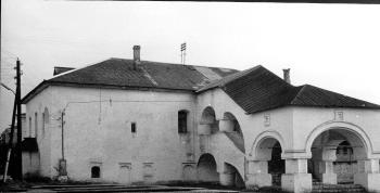 Приказная палата. Вид на северный фасад до реставрации. Фото 1989 г.