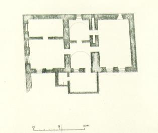 План   второго  этажа.  Архитектор Спегальский Ю.П.,1969