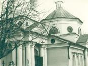Церковь Казанская. Кон. XVIII в. Вид с северо-запада. Фото С.П.Михайлова. 1975 г.  г.Великие Луки.