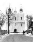 Костел Святой Троицы. 1649 г. Вид с запада. Фото В.Самусенко. 1991 г.  г.Себеж.