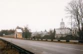 д.Елизарово.  Монастырь Елеазаровский. Комплекс.  XV-XX вв.  Вид на монастырь с северо-запада.