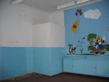 Фрагмент интерьера.Учебный класс в юго-западной части здания.