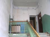 Фрагмент интерьера парадной лестничной клетки.Площадка 2-го этажа.